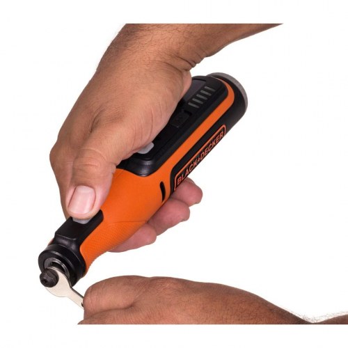 Multiværktøj med tilbehør - Black & Decker BCRT8IK-XJ, batteri 7,2 V