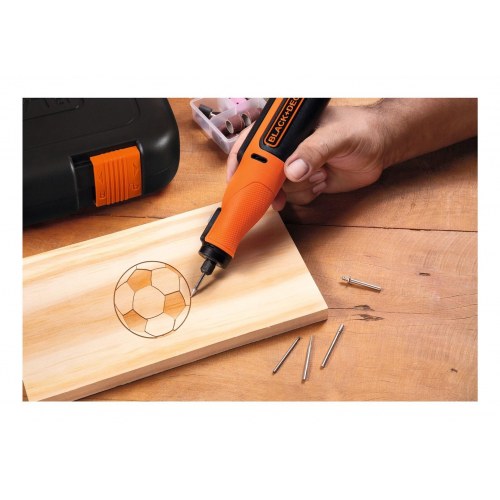 Multiværktøj med tilbehør - Black & Decker BCRT8IK-XJ, batteri 7,2 V