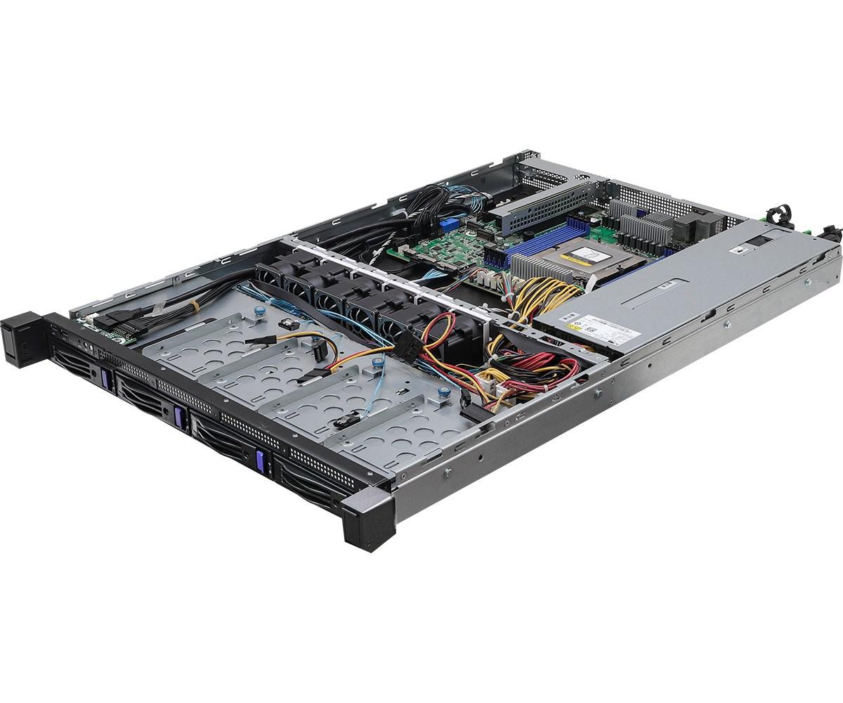 Server Barebone 1u Asrock 1u4l Genoa/2t Amd Soc Grå