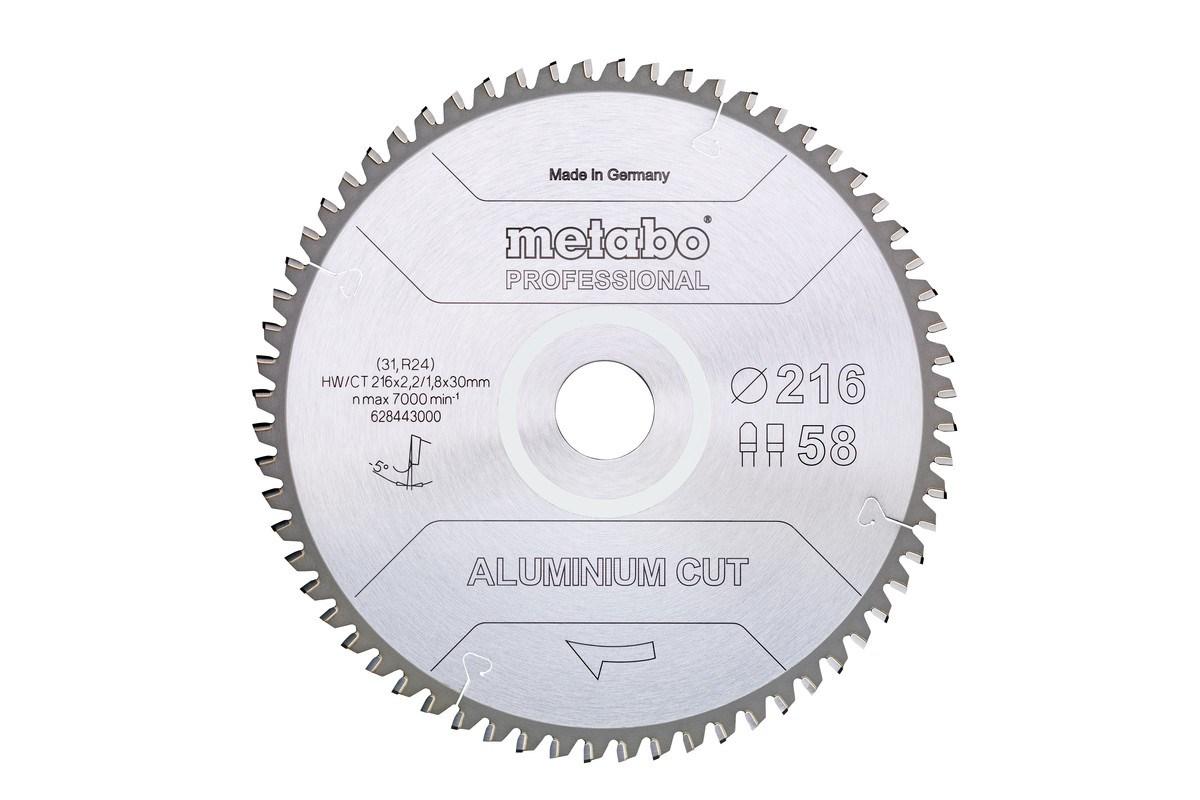Metabo 4061792173835 - 628447000 Rundsavklinge aluminium cut, kvalitet professional, til semistationære rundsav