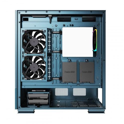 PC kabinet Montech SKY TWO Midi-Tower - blå