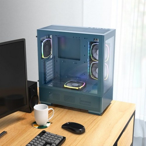 PC kabinet Montech SKY TWO Midi-Tower - blå