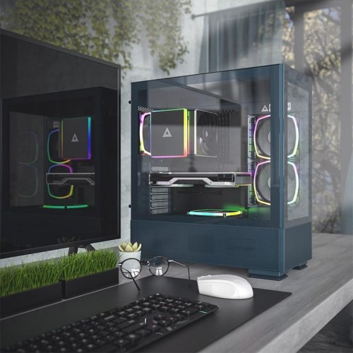 PC kabinet Montech SKY TWO Midi-Tower - blå