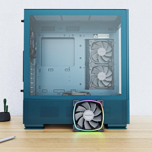 PC kabinet Montech SKY TWO Midi-Tower - blå