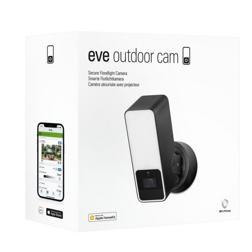 Udendørs overvågningskamera Eve Outdoor Cam med projektør