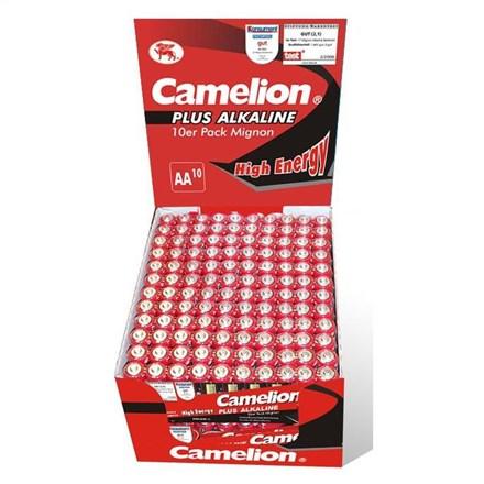 Batterier AA alkaline - Camelion LR6-SP10, 1,5 V (10 stk.)