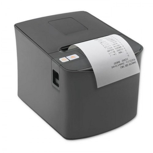 Bonprinter Qoltec 50256 - termisk, høj hastighed, USB, 203 dpi