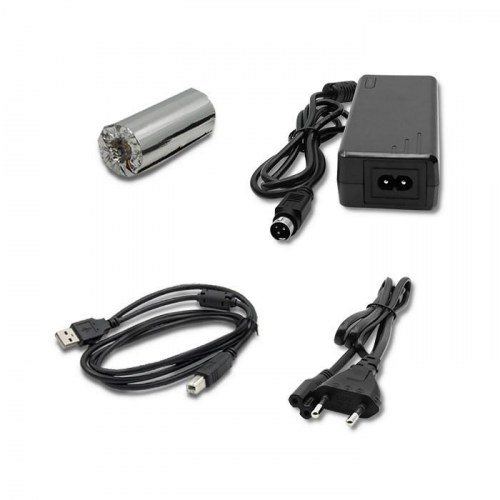 Bonprinter Qoltec 50256 - termisk, høj hastighed, USB, 203 dpi