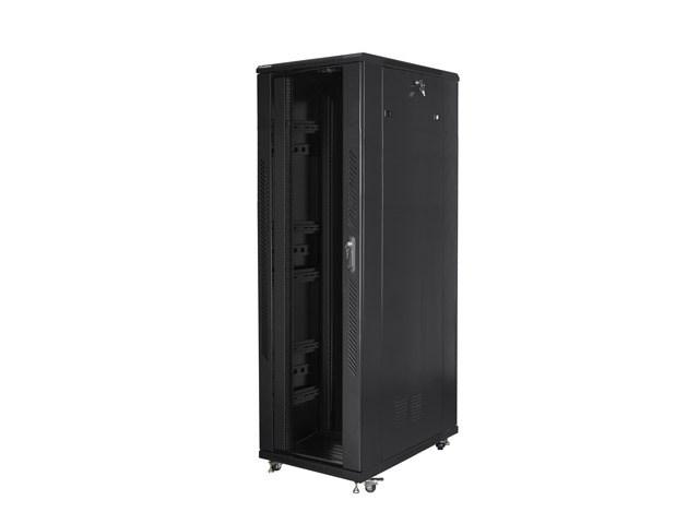 Serverrack 42U - Lanberg gulvstående skab, sort (800×1200)