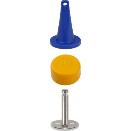 Fikseringsbælte til håndled Timago – unisex, hvid, polyester