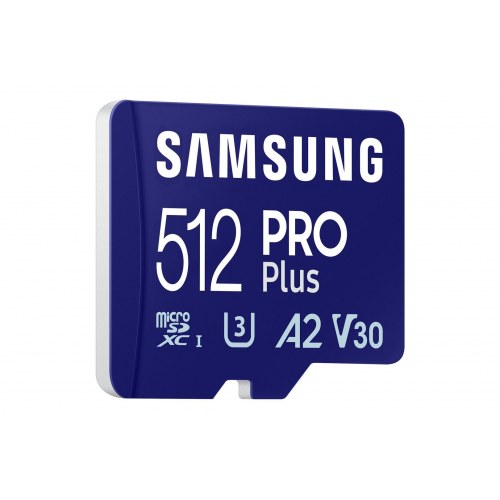 Hukommelseskort Samsung PRO Plus microSDXC 512 GB