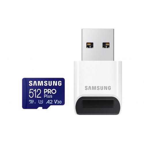 Hukommelseskort Samsung PRO Plus microSDXC 512 GB