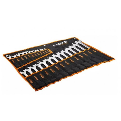 Topnøglesæt/gaffelnøglesæt NEO Tools 6-32 mm - 26 dele