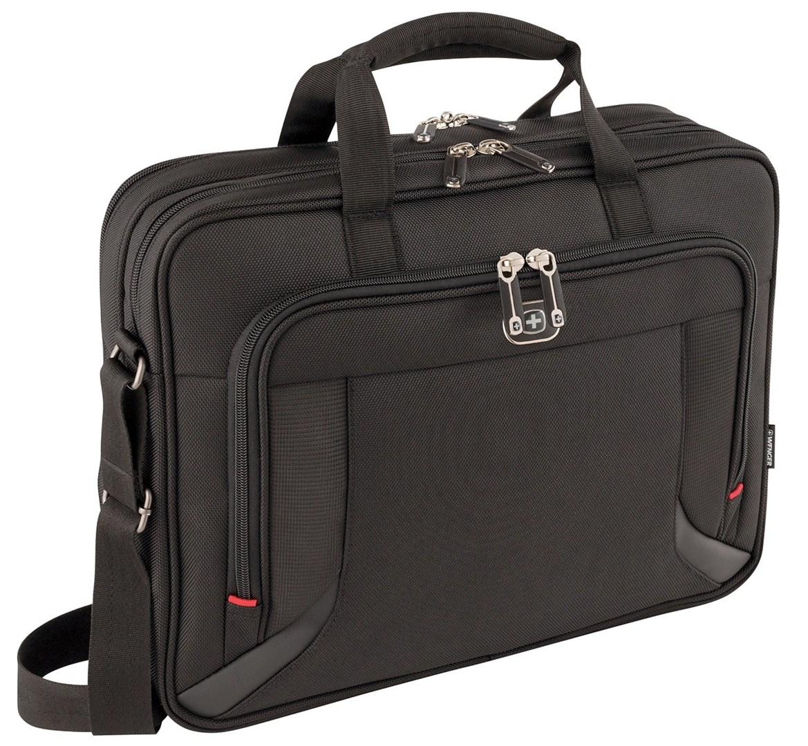 Computertaske 16" - WENGER SwissGear 600649, sort dokumenttaske billede