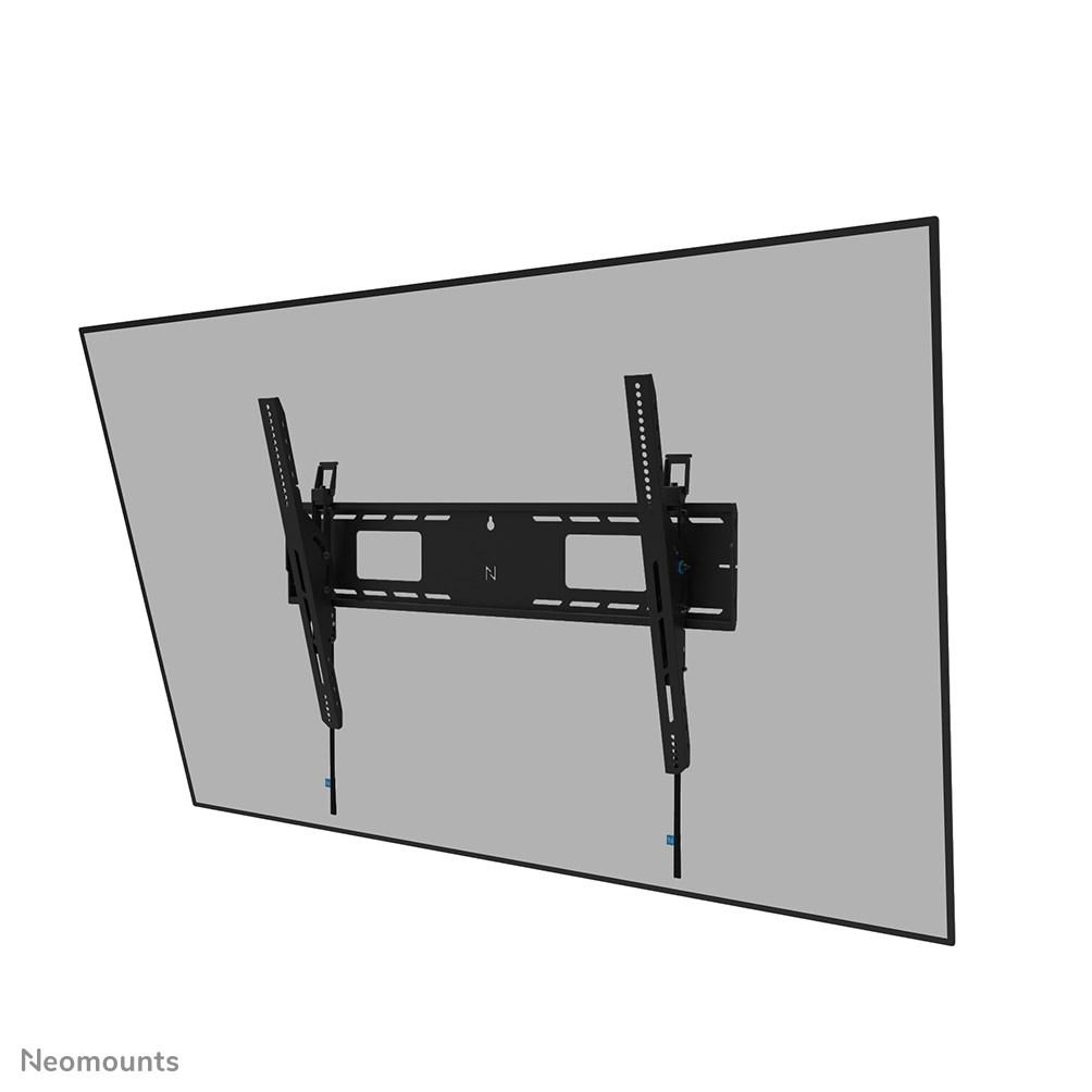 TV vægbeslag tilt - Neomounts WL35-750BL18, 43-98", låsbart billede
