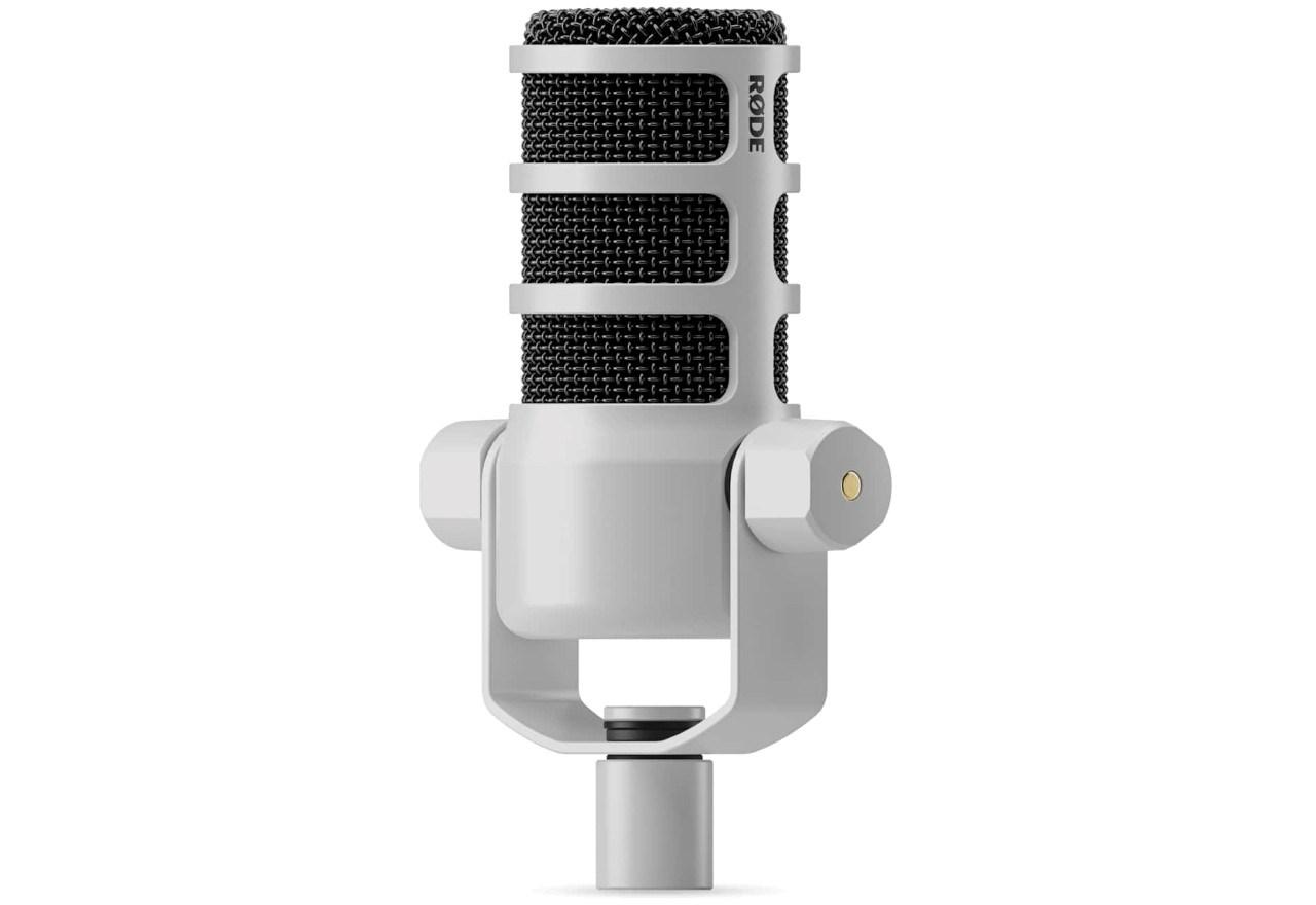 Dynamisk mikrofon RØDE PodMic - hvid billede