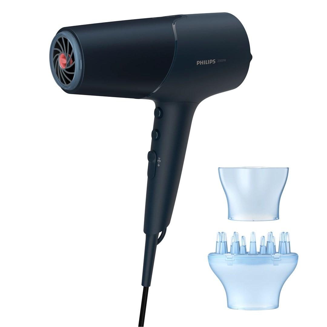 Hårtørrer Philips 5000 Series BHD512/00 2.300 W - Navy billede