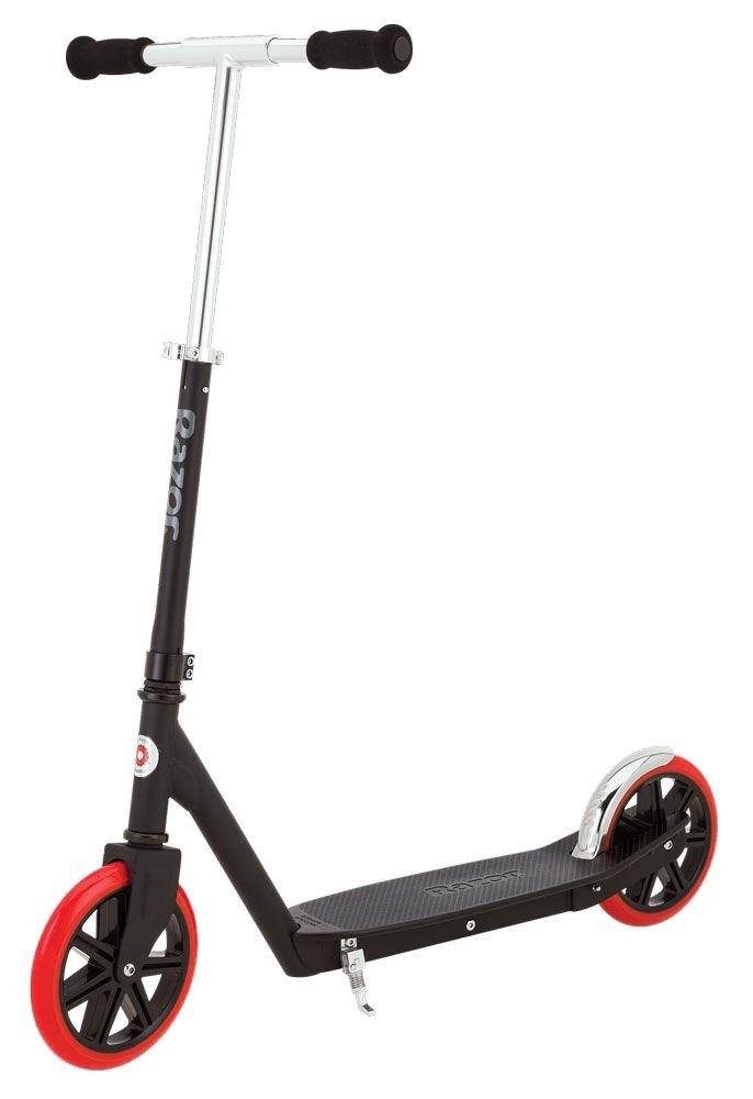 Løbehjul Razor Carbon Lux - sort/sølv, 20 cm hjul billede