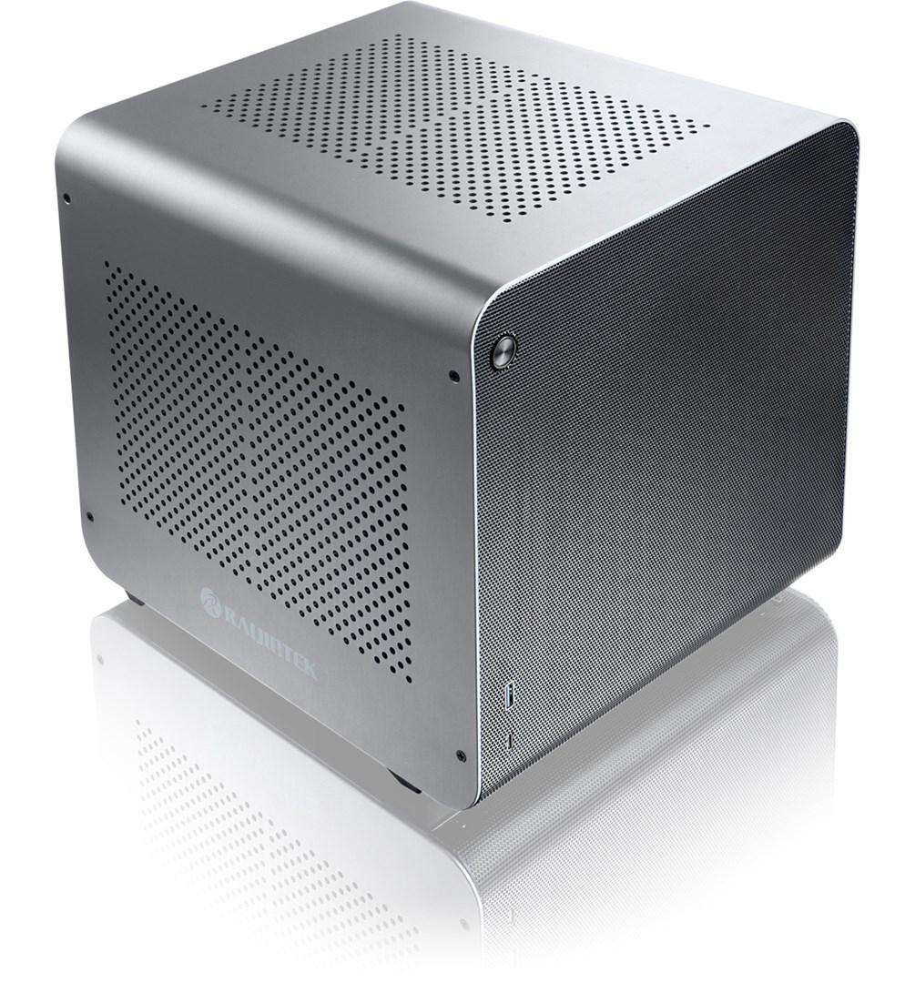 PC kabinet mini tower – Raijintek Metis Evo ALS, sølv
