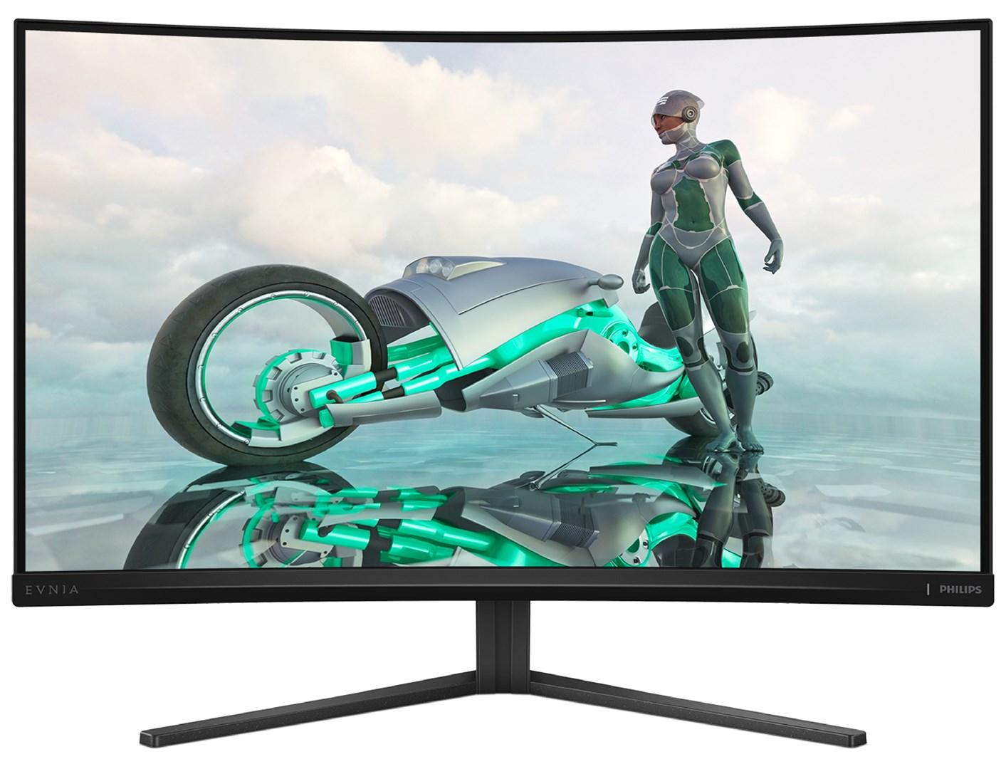 Gaming skærm Philips Evnia 32" QHD buet 180 Hz (32M2C3500L) billede