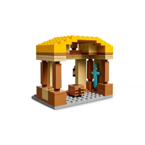 LEGO Minecraft 21273 Ghast-ballon: Angreb på landsbyen