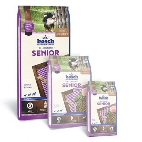Hundefoder til senior - Bosch Senior tørfoder 12,5 kg