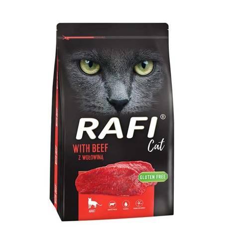 Kattemad tÃ¸rfoder - Dolina Noteci Rafi med oksekÃ¸d, 7 kg