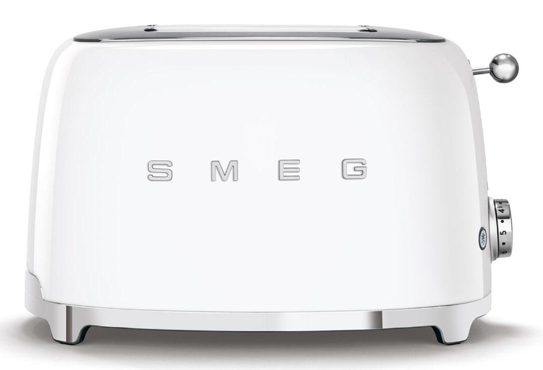 Brødrister SMEG TSF01 – hvid, 2 skiver