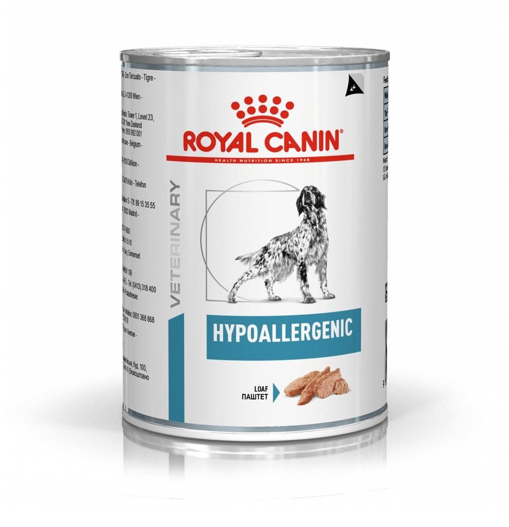 Hundefoder vådfoder Royal Canin Vet Hypoallergenic 400 g