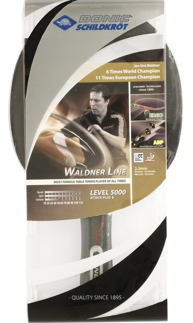Donic Schildkröt Waldner 5000 bordtennisbat - multicolor, 1 stk., 2,3 mm svamp