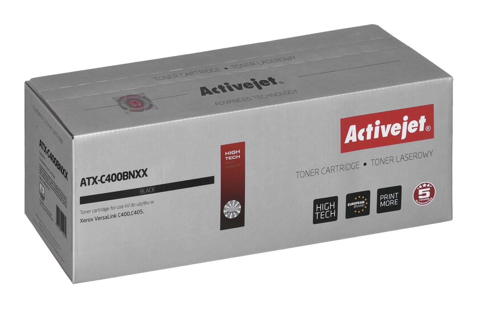 Tonerpatron sort – Activejet ATX-C400BNXX til Xerox 106R03532, 10.500 sider