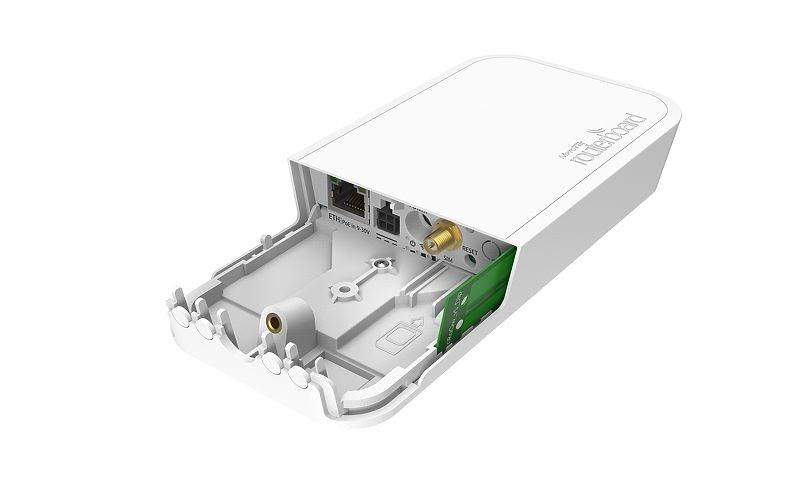 Router trådløs MikroTik wAP LoRa8 kit 300 Mbit/s PoE – hvid