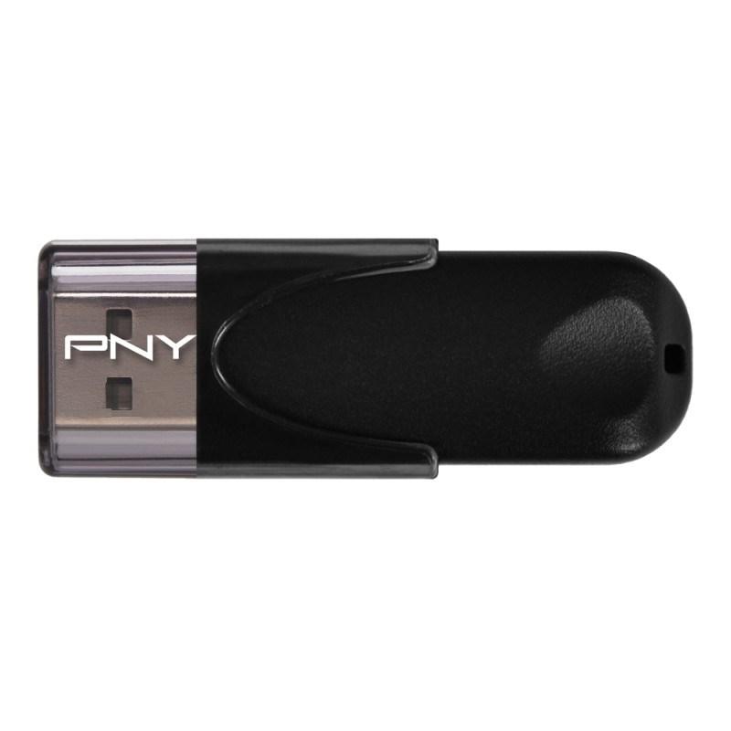 USB stik PNY Attaché 4 2.0 64 GB USB TypeA, sort