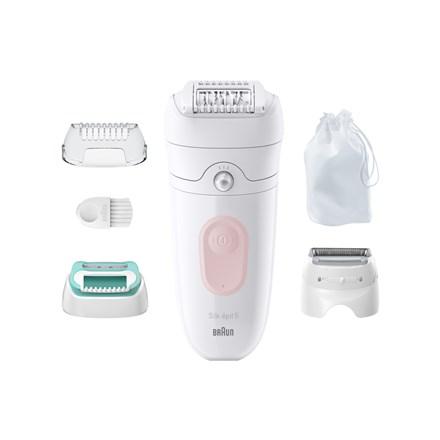 Epilator Braun Silk-épil 5 5-050, 28 pincetter, pink billede