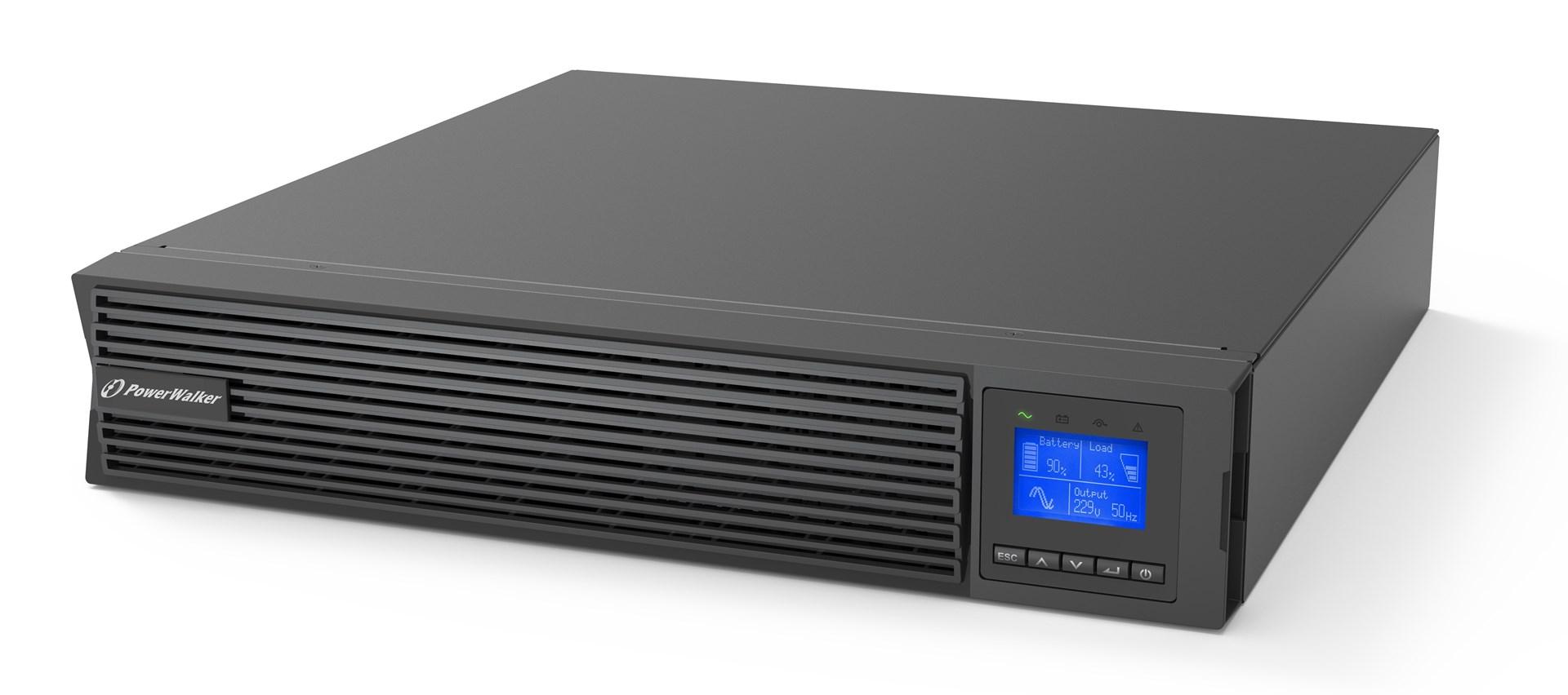 UPS online - PowerWalker VFI 1500 ICR IoT, 1,5 kVA/1500 W, 8x C13 billede