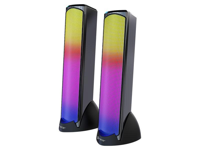 Højtalere til pc - Tracer Orlando 2.0 Sigma USB Bluetooth RGB 10 W billede