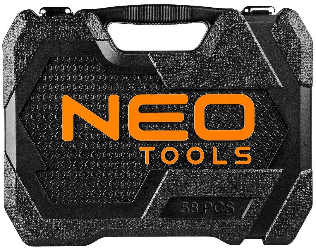 Topnøglesæt 1/2" - NEO TOOLS 58 dele (10-042)
