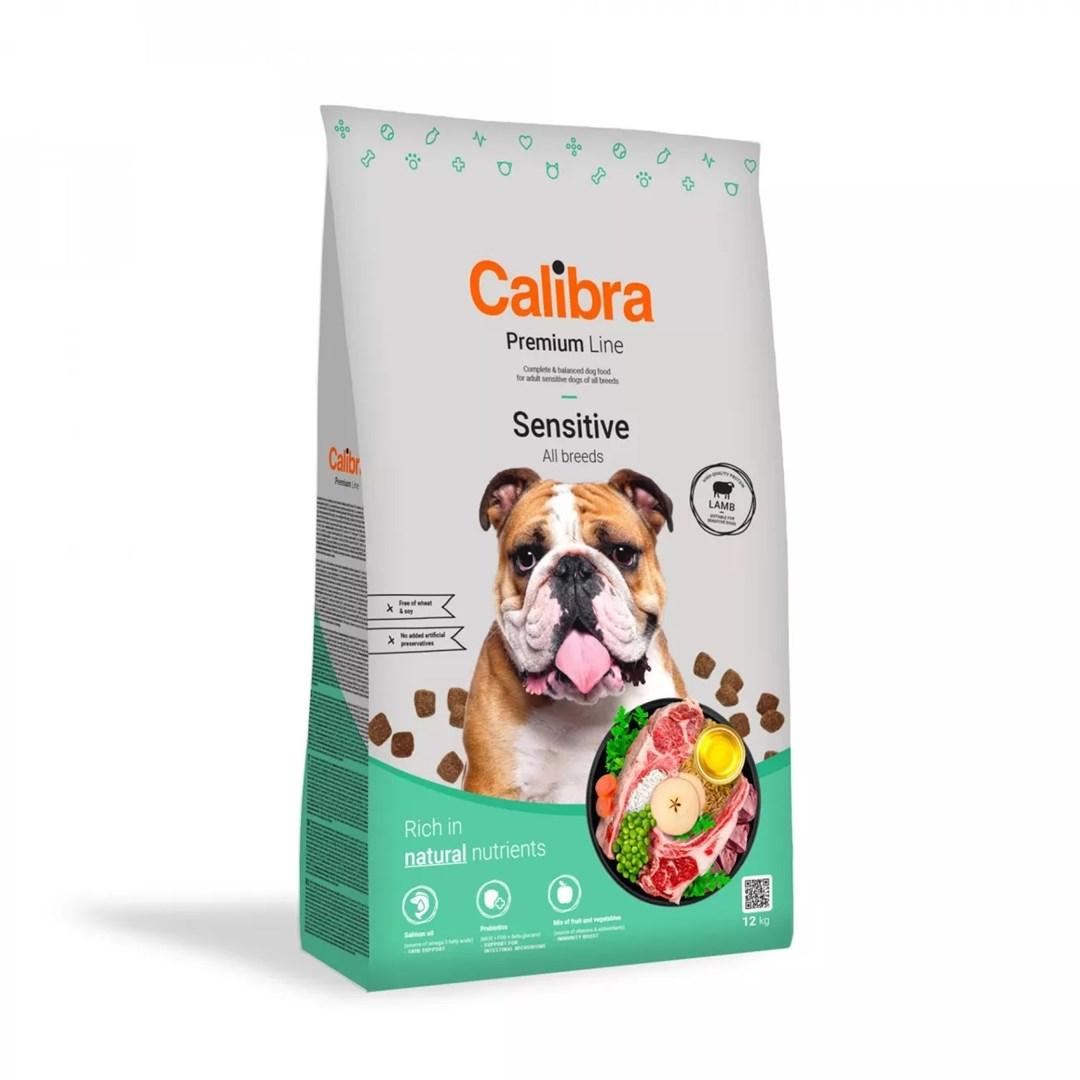 Hundefoder tørfoder – Calibra Premium Sensitive Lam 12 kg