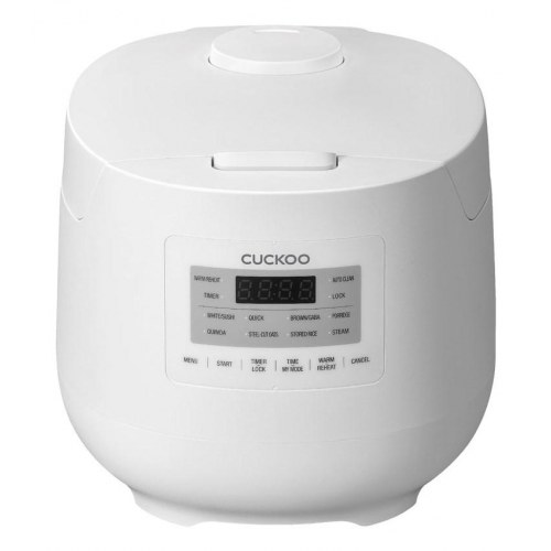 Riskoger Cuckoo CR-0641F - hvid, LCD, dampfunktion