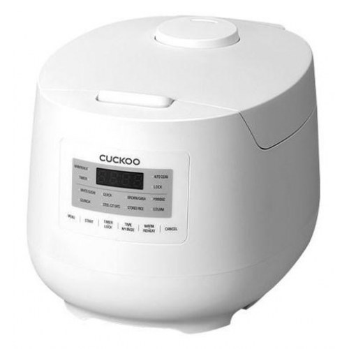 Riskoger Cuckoo CR-0641F - hvid, LCD, dampfunktion
