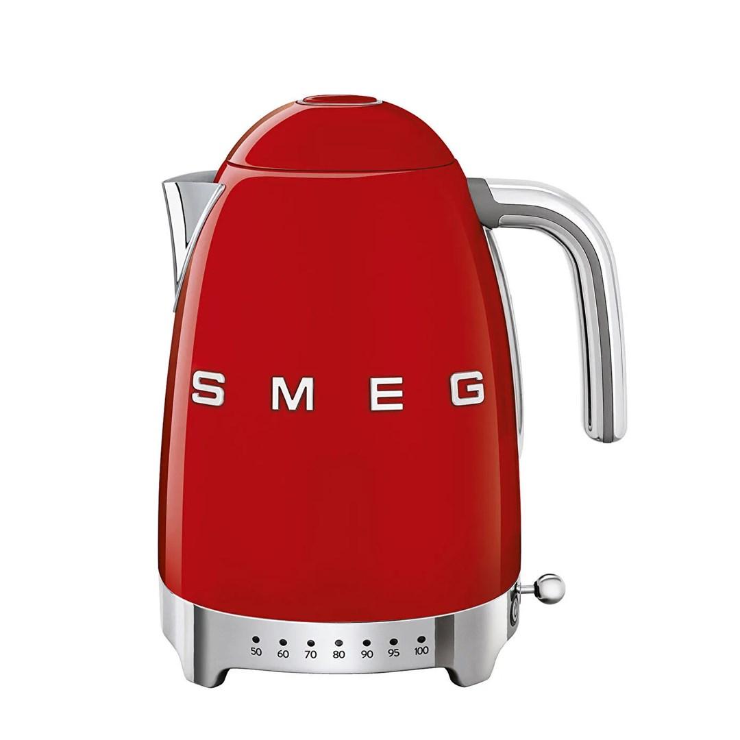 Elkedel SMEG 1,7 l – rød (KLF04)