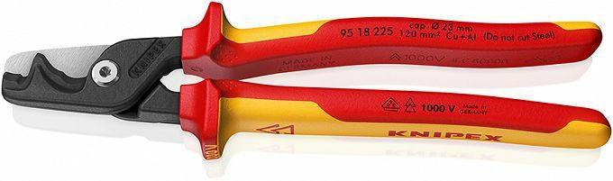Kabelsaks KNIPEX StepCut XL VDE 225 mm billede