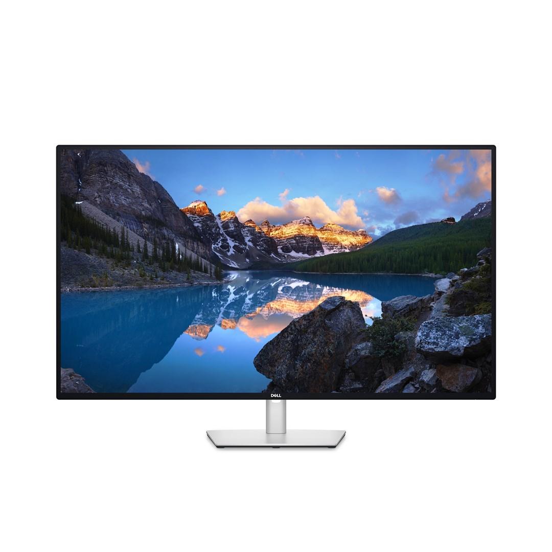 Skærm 43" 4K Ultra HD – DELL UltraSharp U4323QE, IPS, sølv