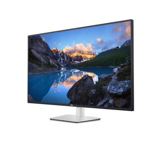 Skærm 43" 4K Ultra HD – DELL UltraSharp U4323QE, IPS, sølv