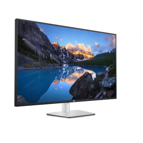 Skærm 43" 4K Ultra HD – DELL UltraSharp U4323QE, IPS, sølv