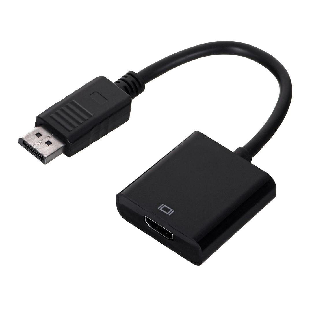DisplayPort til HDMI adapterkabel 0,1 m – Gembird – sort