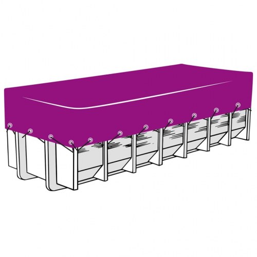 Trailernet 3 × 6 m - HDPE/polyster, grøn