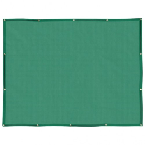 Trailernet 1,5 × 2,2 m i HDPE - grøn