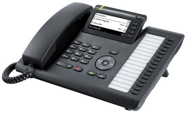 IP-telefon Unify OpenScape CP400 - sort billede