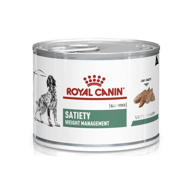 Hundefoder våd – Royal Canin Satiety Loaf VHN, 195 g billede
